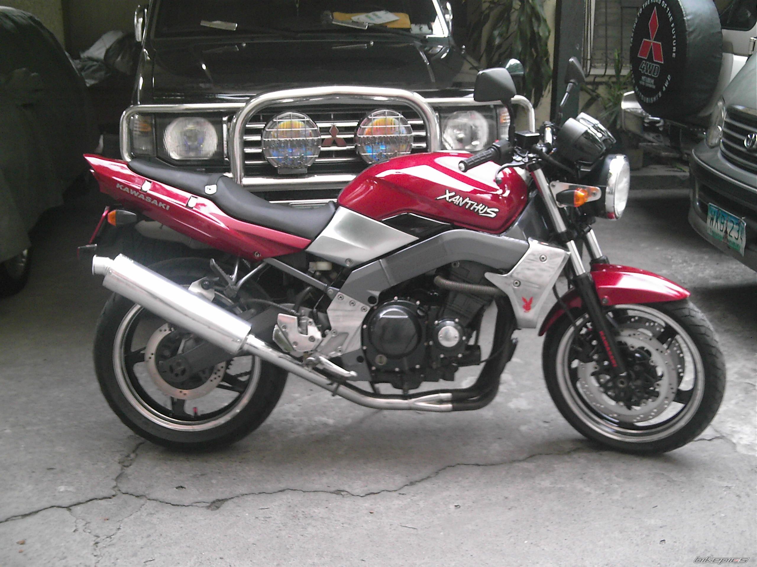 Мотоцикл kawasaki xanthus 400