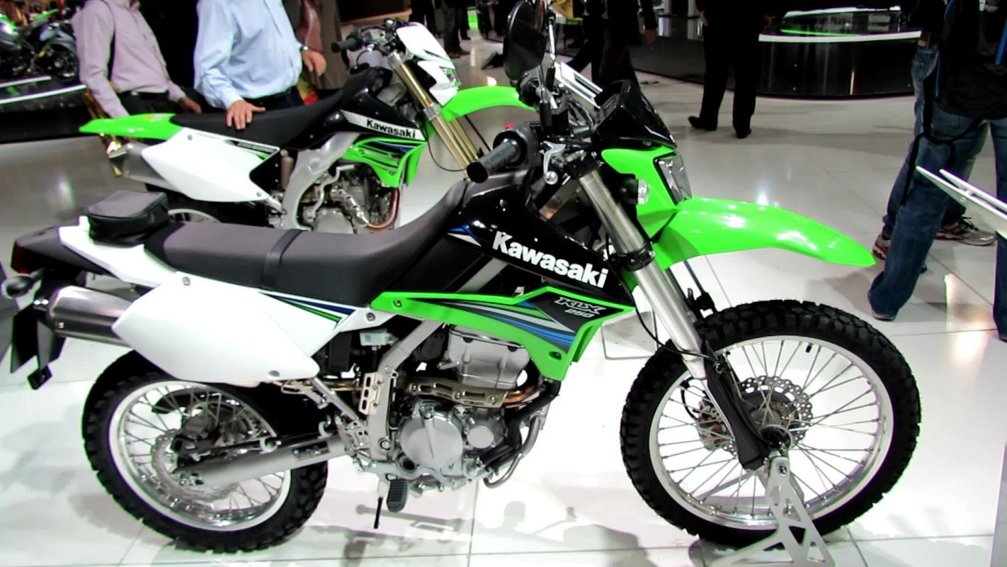Мотоцикл kawasaki klx 250 (видео)