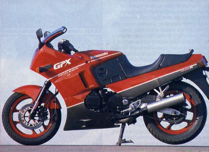 Kawasaki gpx600r (ninja 600r): review, history, specs - bikeswiki.com, japanese motorcycle encyclopedia