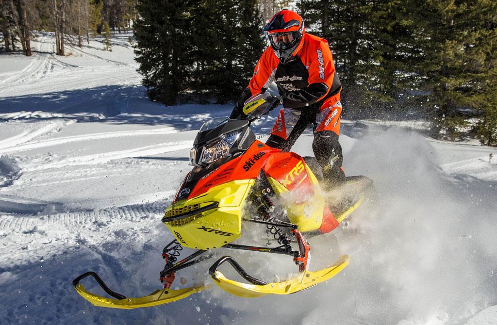 Ski-doo mach z — снегоход для спорта и для путешествий