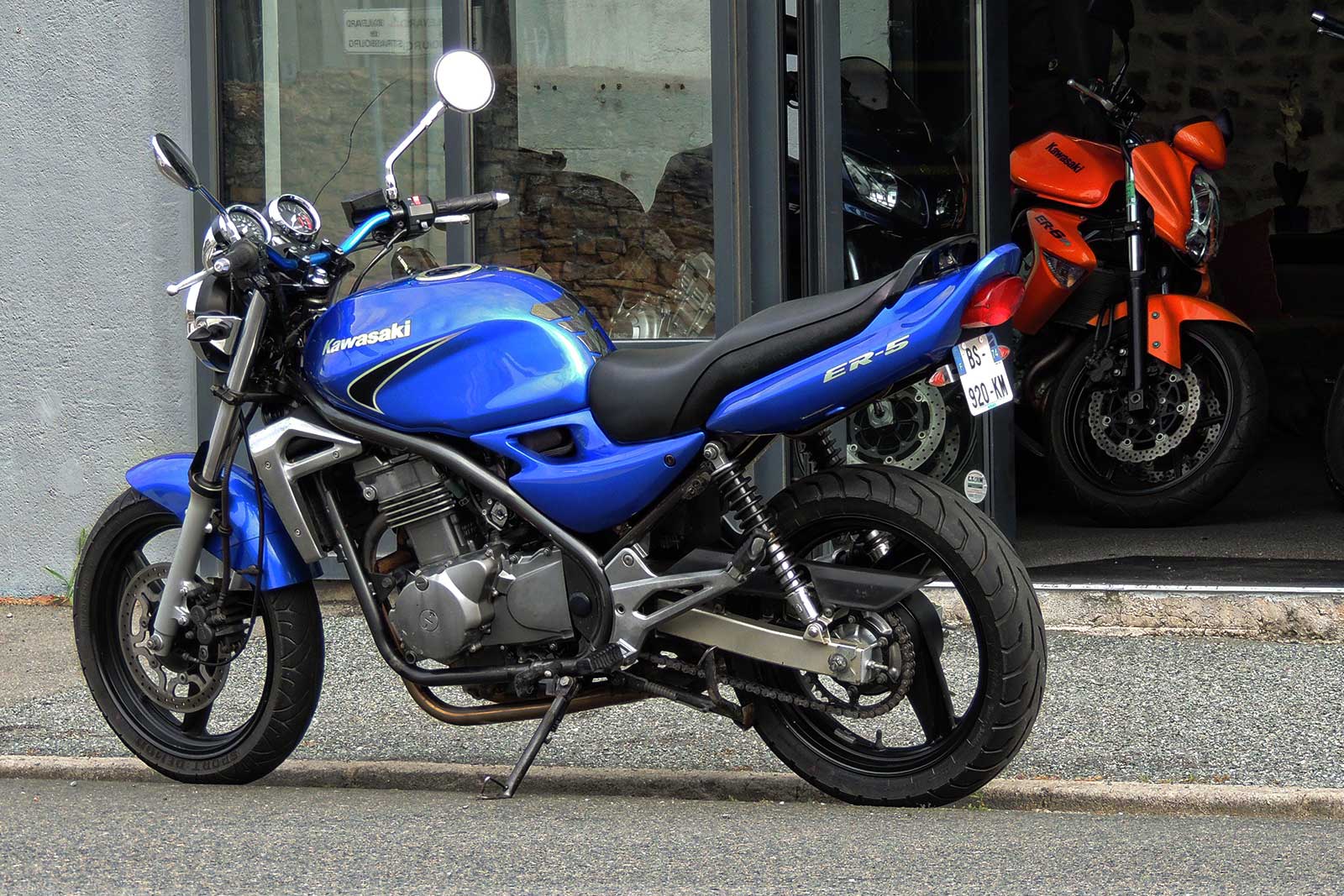 Мотоцикл kawasaki er-5