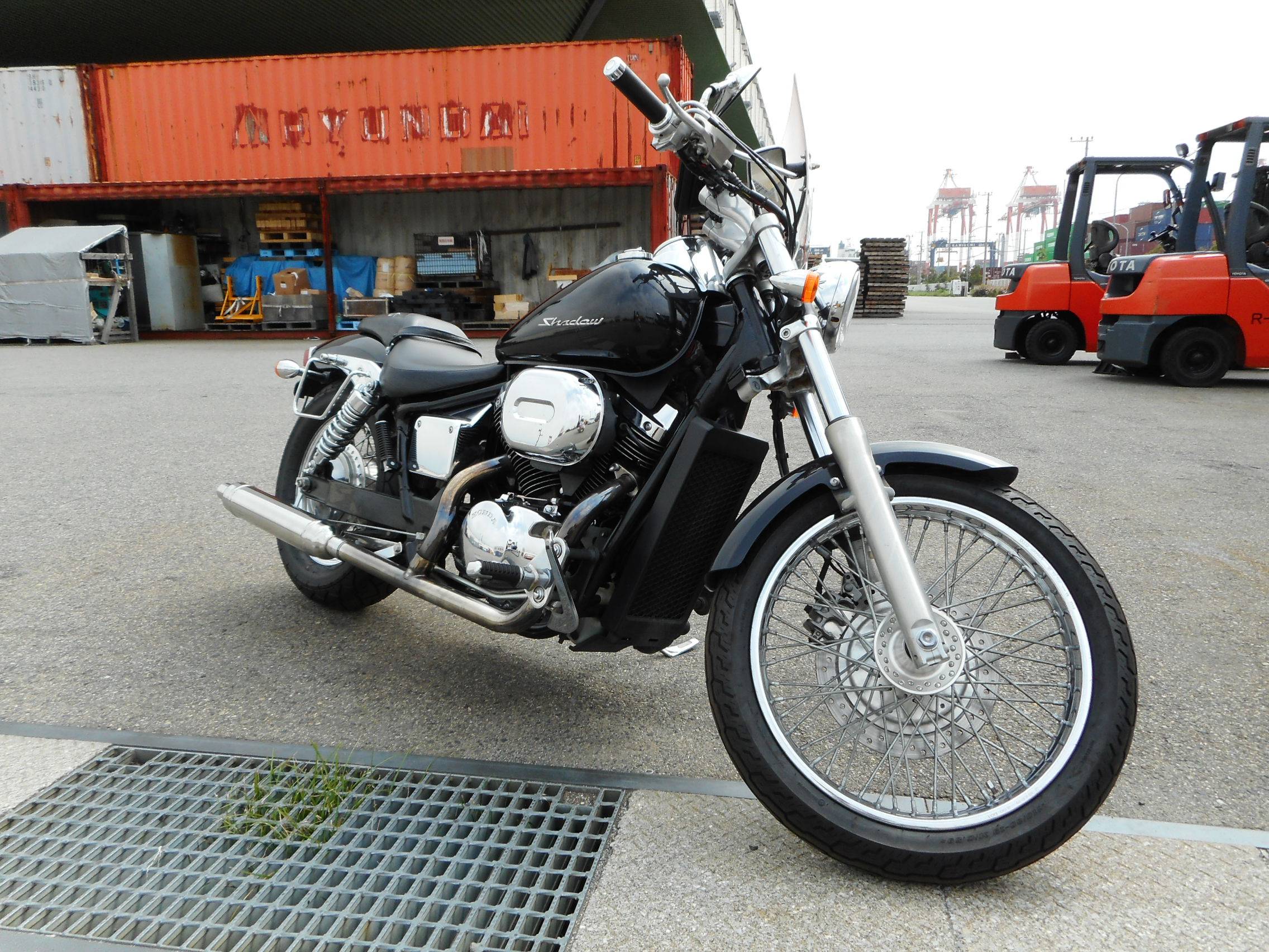 Мотоцикл honda vt 400 shadow slasher - хороший классический круизер