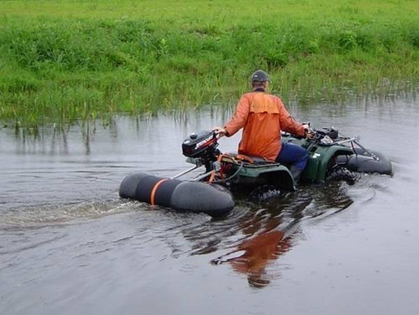 Квадроцикл по воде: что нужно, основные особенности