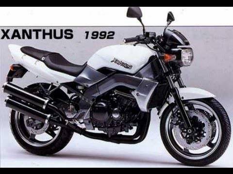 Мотоцикл kawasaki xanthus 400