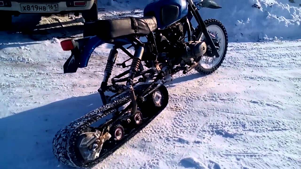 ✅ самодельный снегоход с двигателем от мотоцикла иж планета - кнопкак.рф