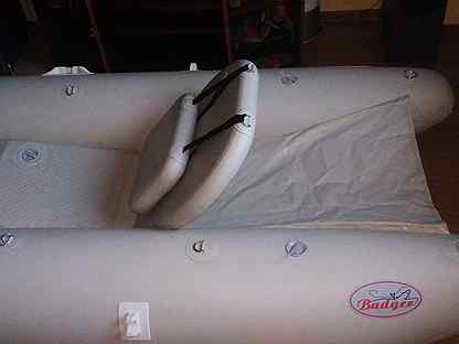 Надувная пвх лодка badger (баджер) air line 360 нднд: самая легкая лодка с надувным дном низкого давления