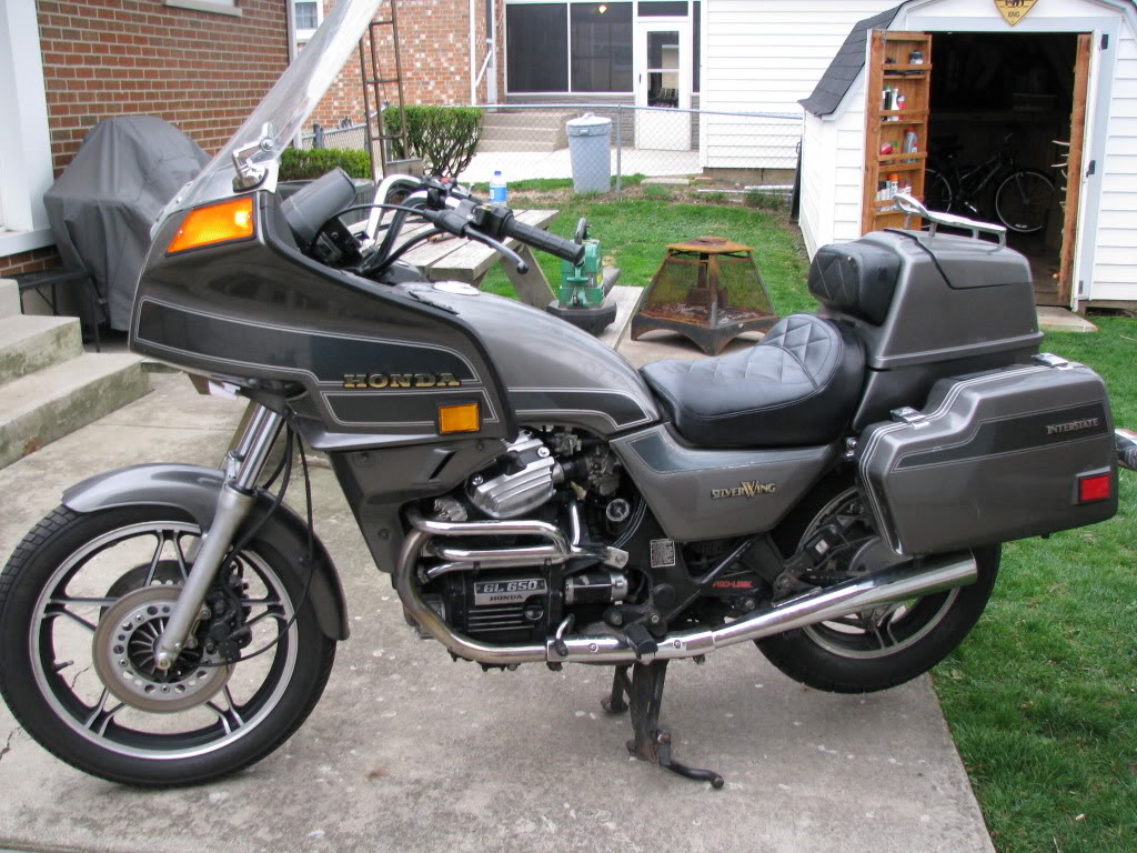 Мотоцикл honda gl 650 1983 (видео)