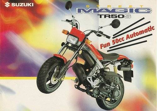 Скутер suzuki street magic: описание, история модели, технические характеристики :: syl.ru