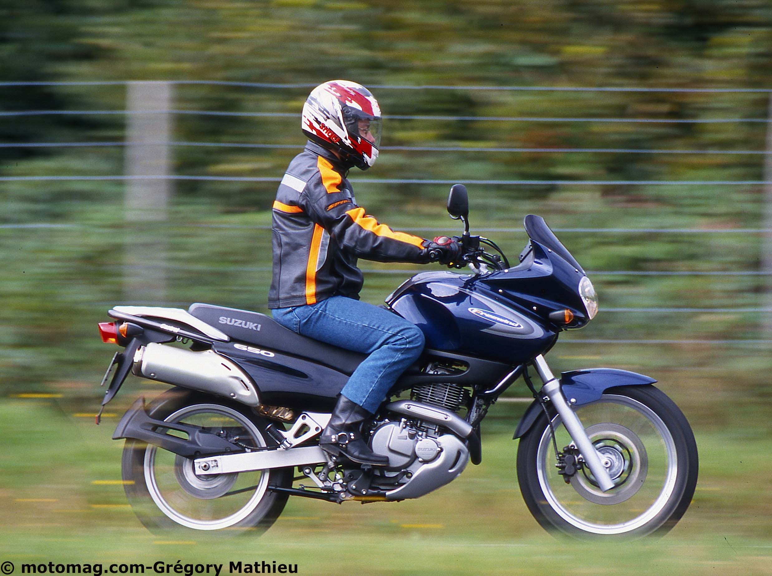 Обзор мотоцикла suzuki xf 650 freewind