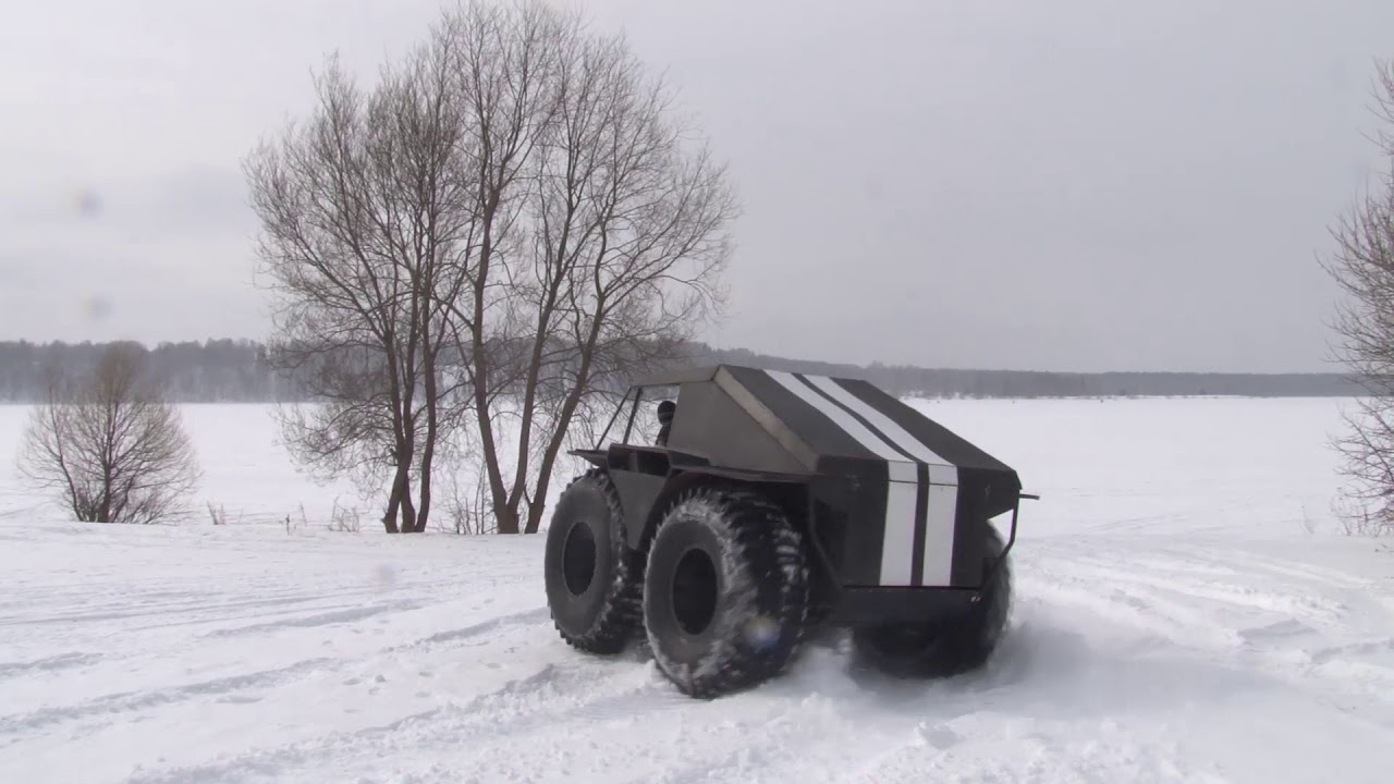 Уникальный снегоход-болотоход BigBo