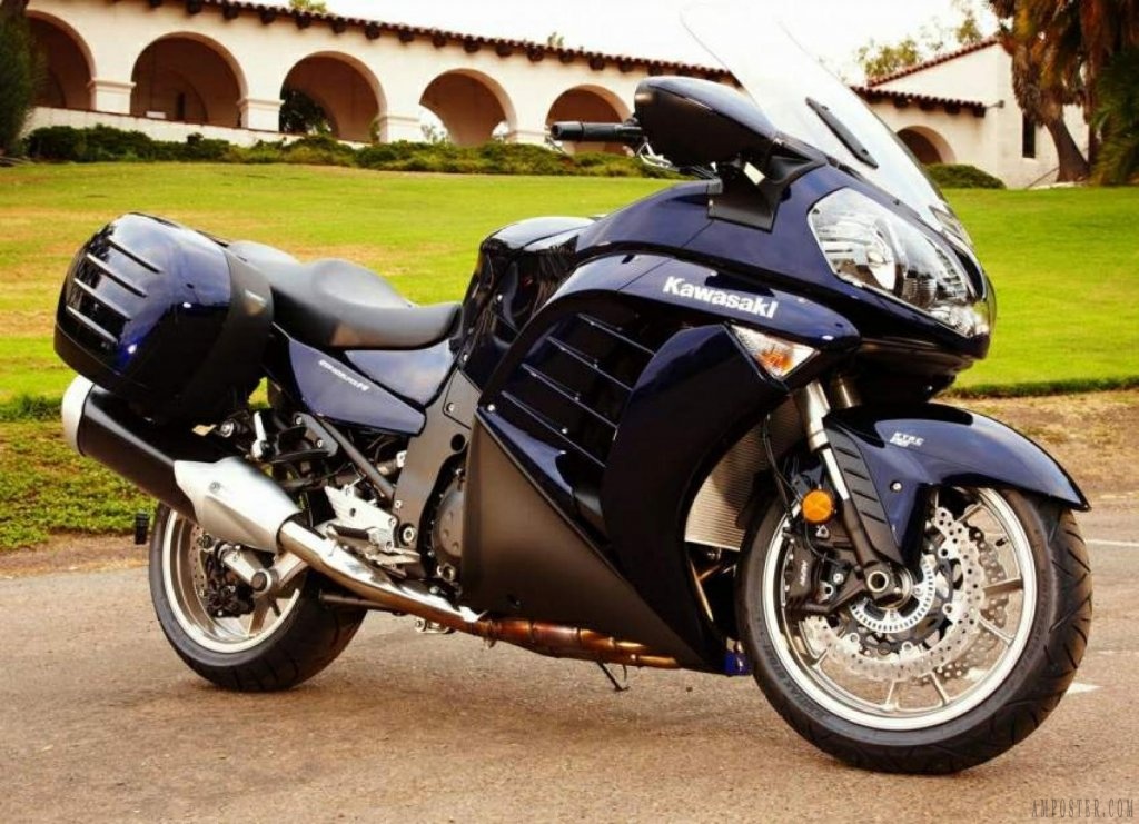 Мотоцикл kawasaki 1400 gtr grand tourer: излагаем по порядку
