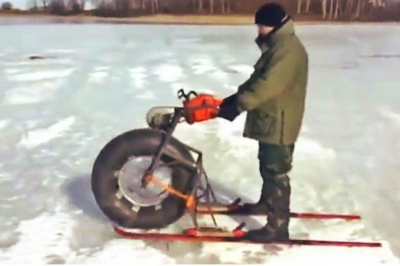 Самодельные снегоходы: инструкция по изготовлению своими руками снегоката из мотоблока и бензопилы