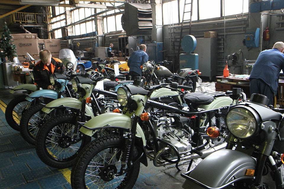 Мотоцикл урал ретро – наследие советского мотоциклостроения