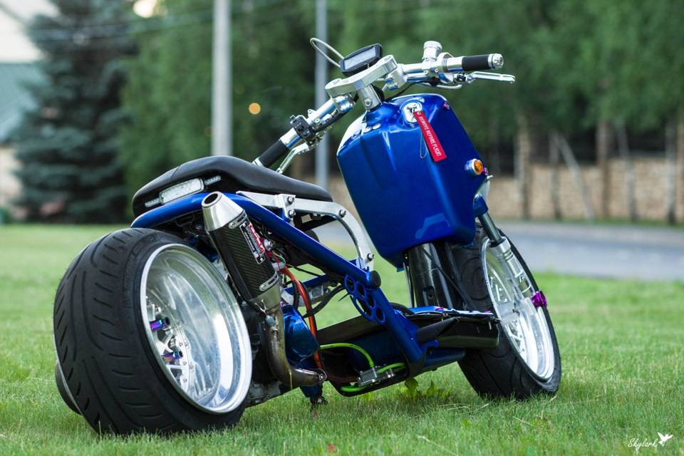 Квадроцикл из скутера: особенности сборки