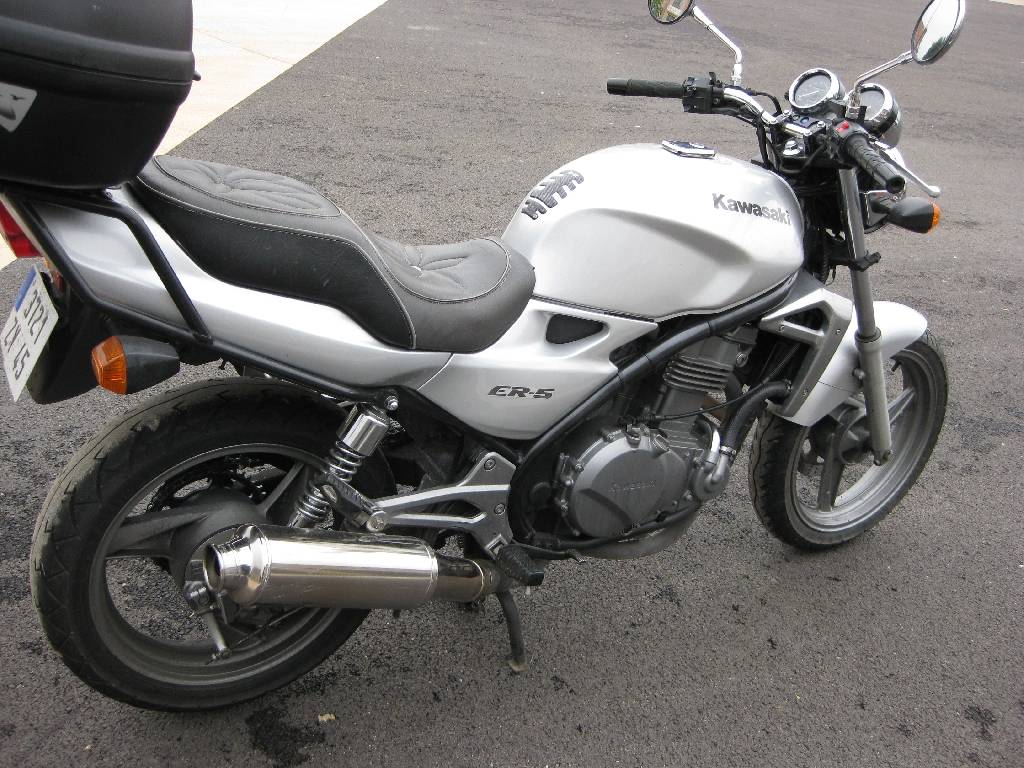 Мотоцикл kawasaki er-5 2001 (видео)