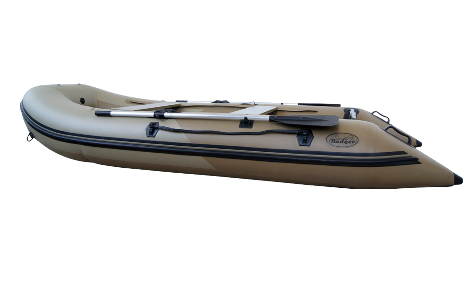 Хантер 320 лк килевая, со сплошным фанерным полом со стрингерами — моторная надувная лодка пвх