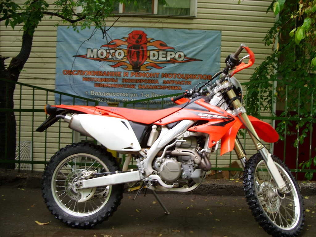 Статья история кроссовых мотоциклов honda 2000-2009