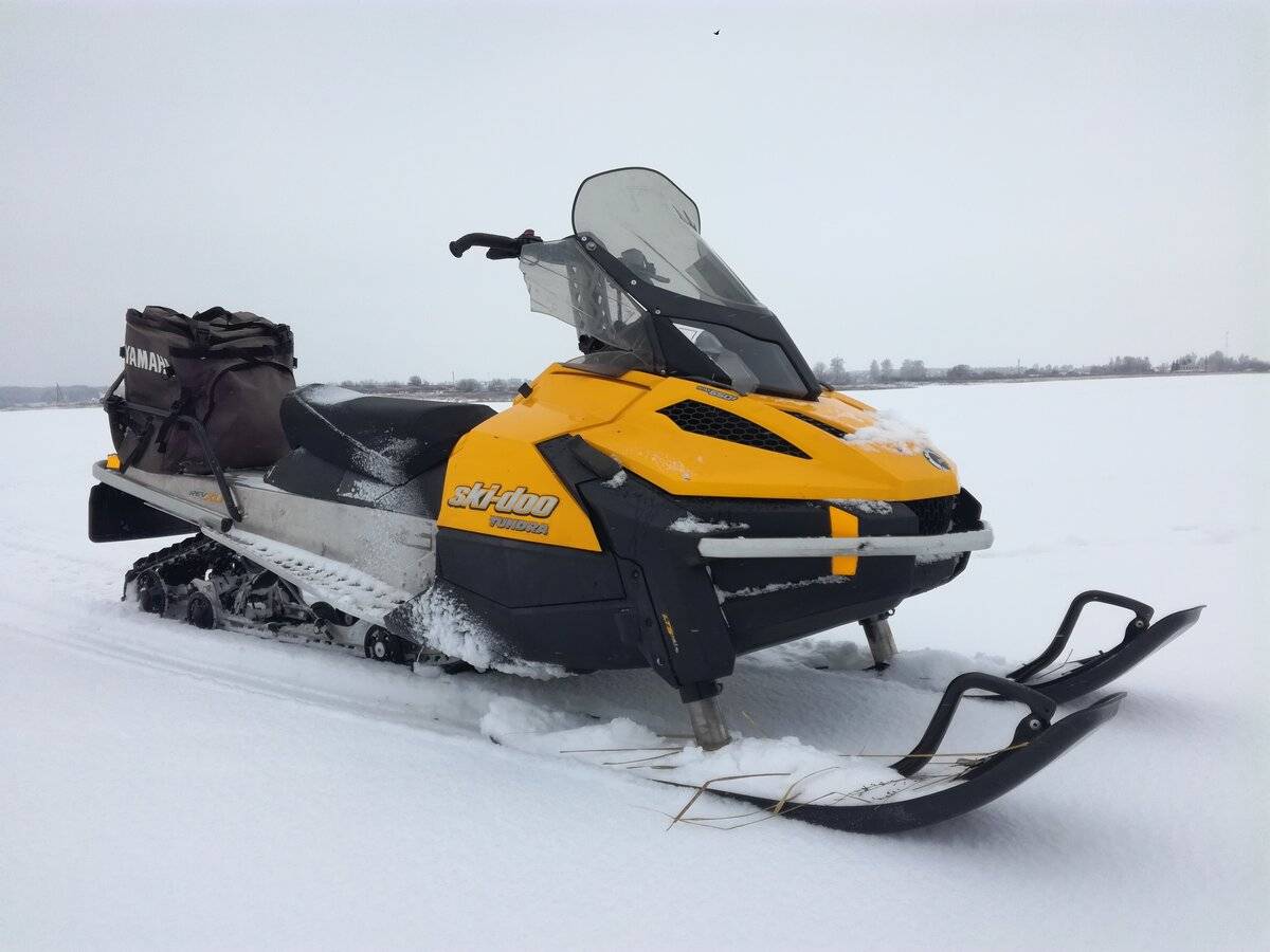 Ski-doo tundra – бюджетный снегоход от brp