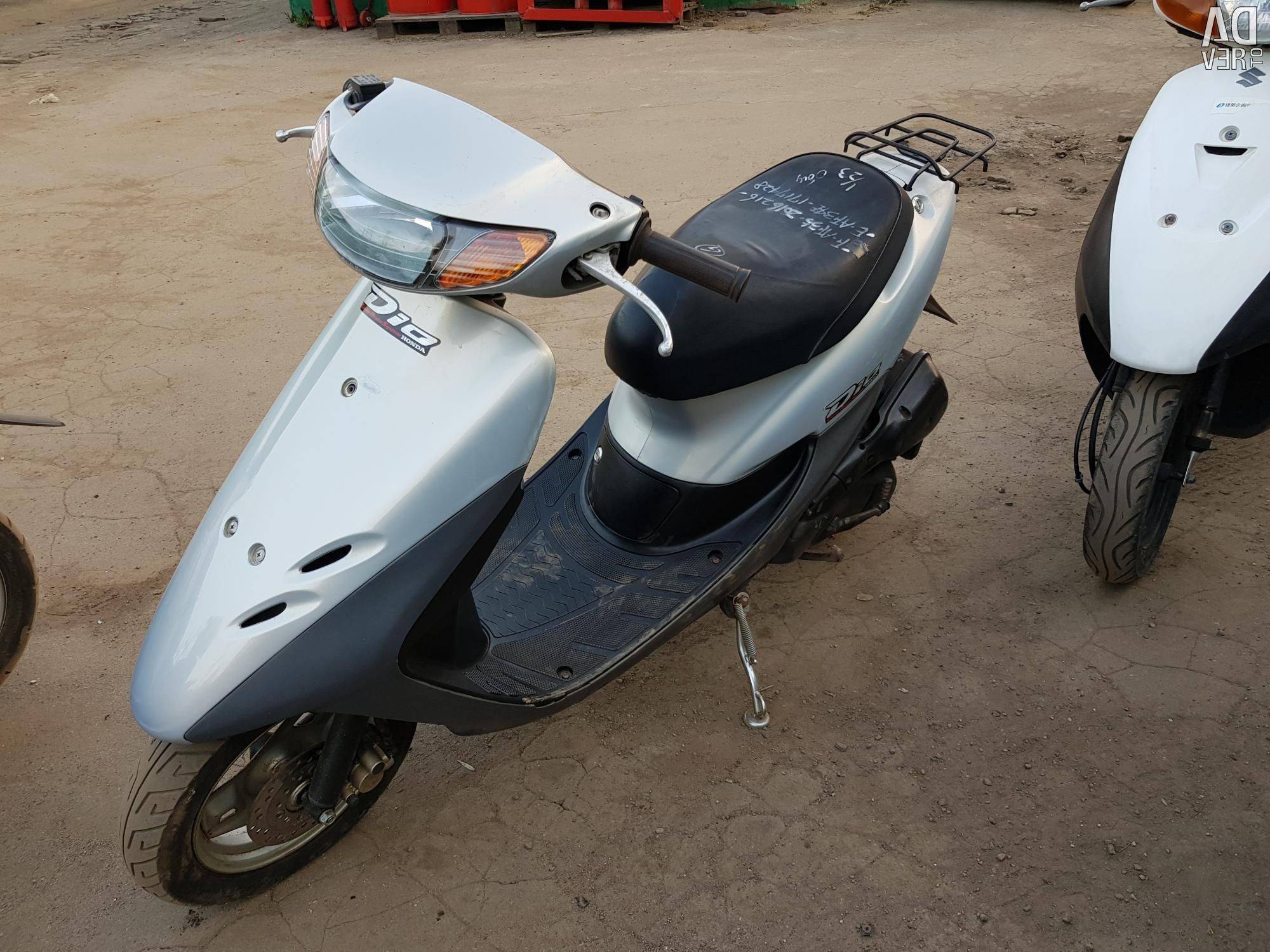 Honda dio 27 (хонда дио 27) — обзор надежного скутера для передвижения по городу