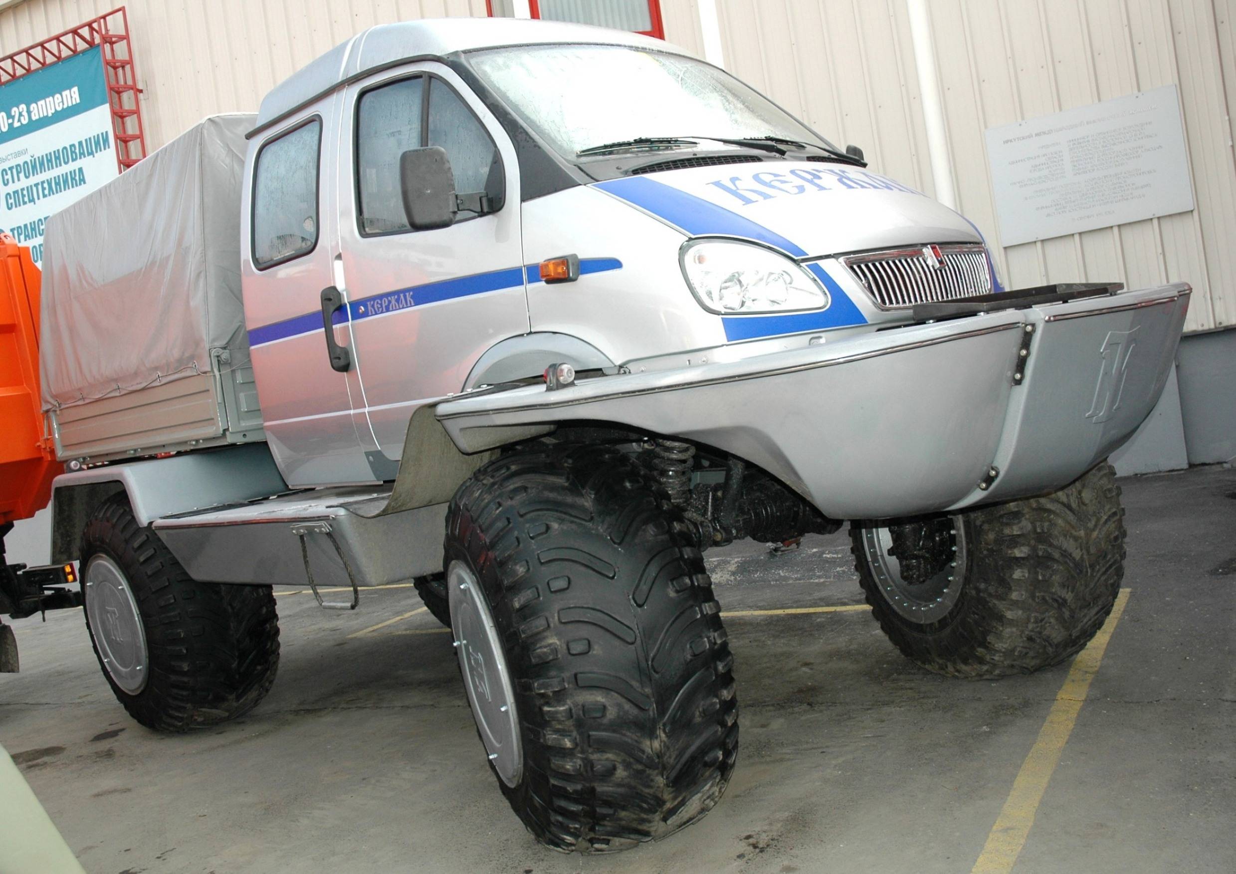 Вездеходы (снегоболотоходы): на шинах (колесах) низкого давления - сдминфо.ру