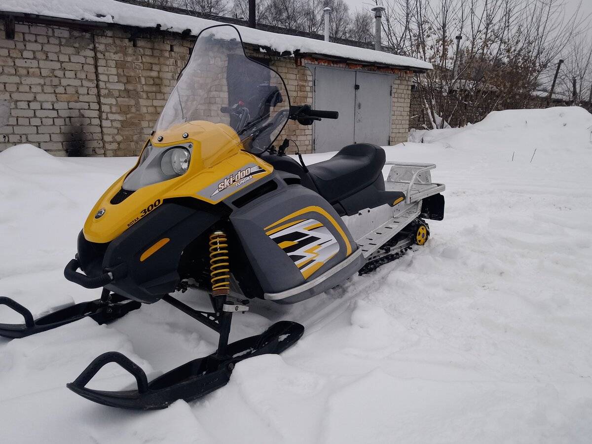 Motoriding.ru - can-am, - ski-doo tundra – бюджетный снегоход от brp