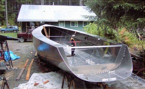 Самодельная лодка из железа