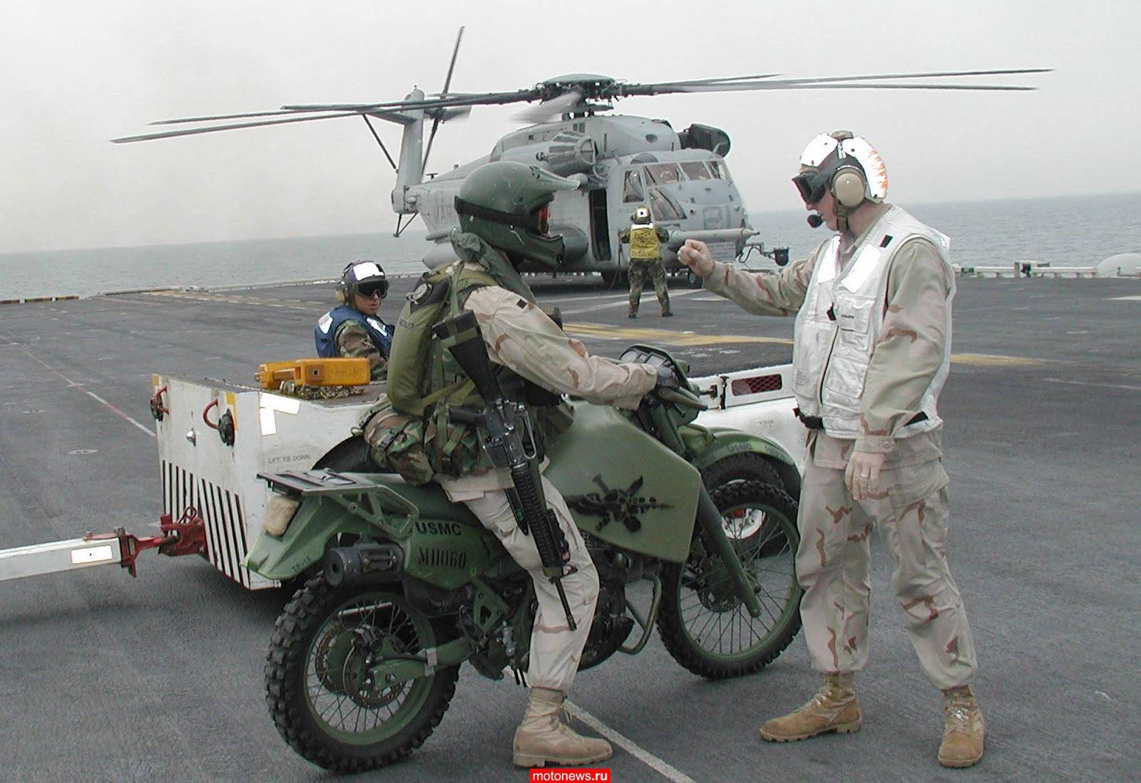 Топ-10 военных мотоциклов.