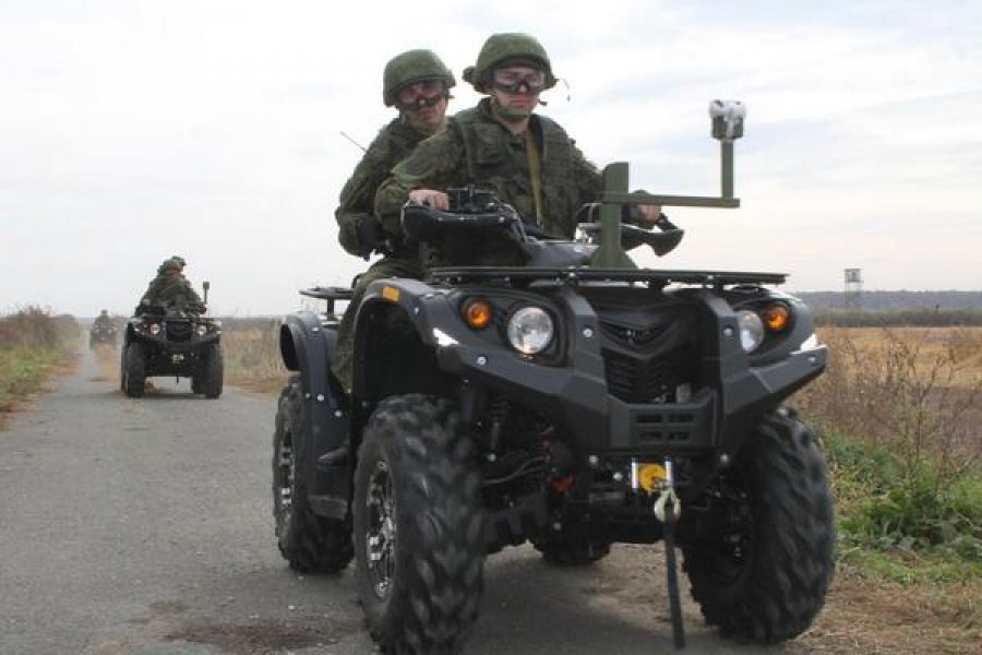 «четыреста боевых квадроциклов для вдв россии» в блоге «армия и флот»
