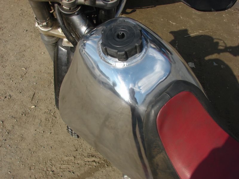 Статья советы мотоциклистам. как выровнять бак, установка щитк... на базамото
