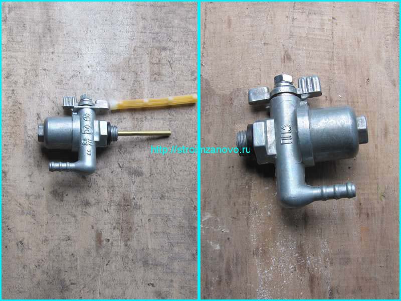Открыть кран мотоблока. Кран бензобака МТЗ 82. Краник бензобака МТЗ 82.