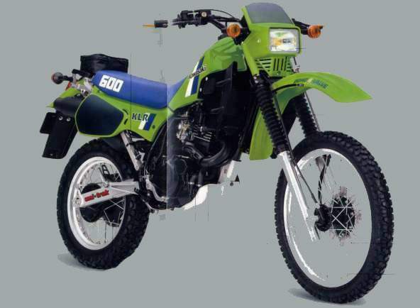 Мотоцикл kawasaki klr 600 1990