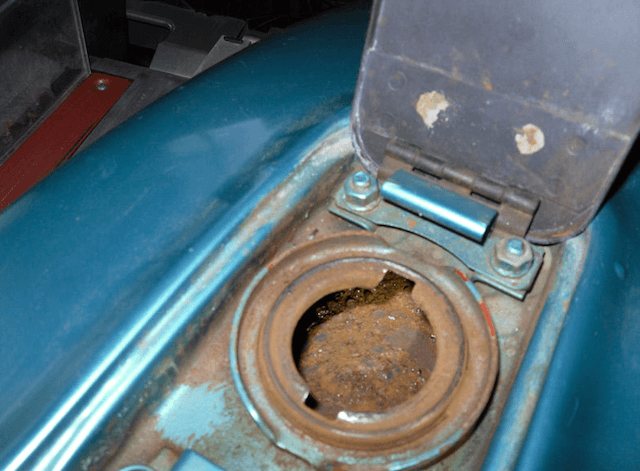Как очистить бензобак от ржавчины без снятия ⋆ автомастерская