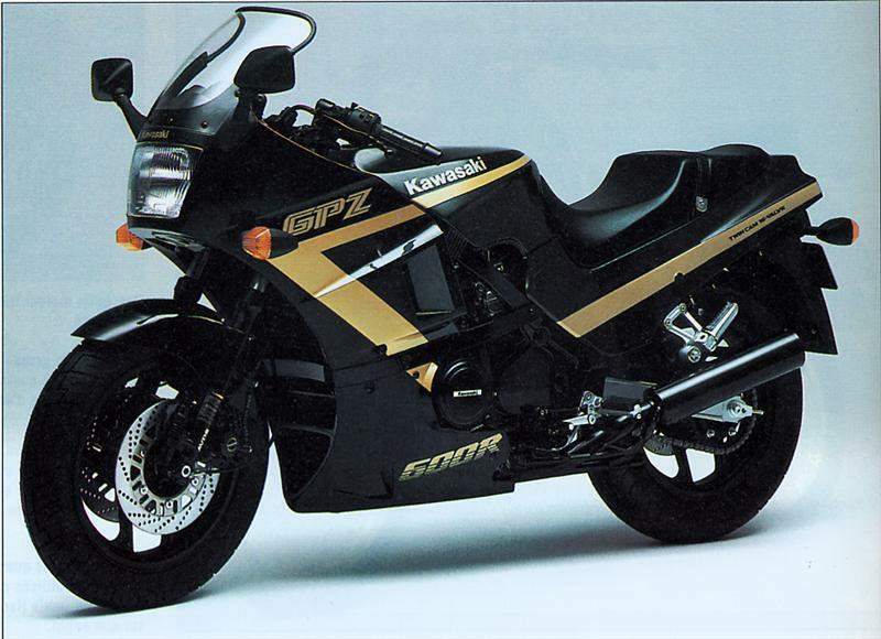 Мотоцикл kawasaki gpz 400 1990: объясняем тщательно