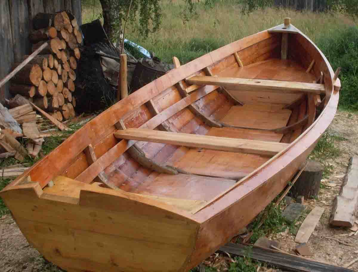 Лодка из досок своими руками - как сделать деревянную плоскодонку: чертеж