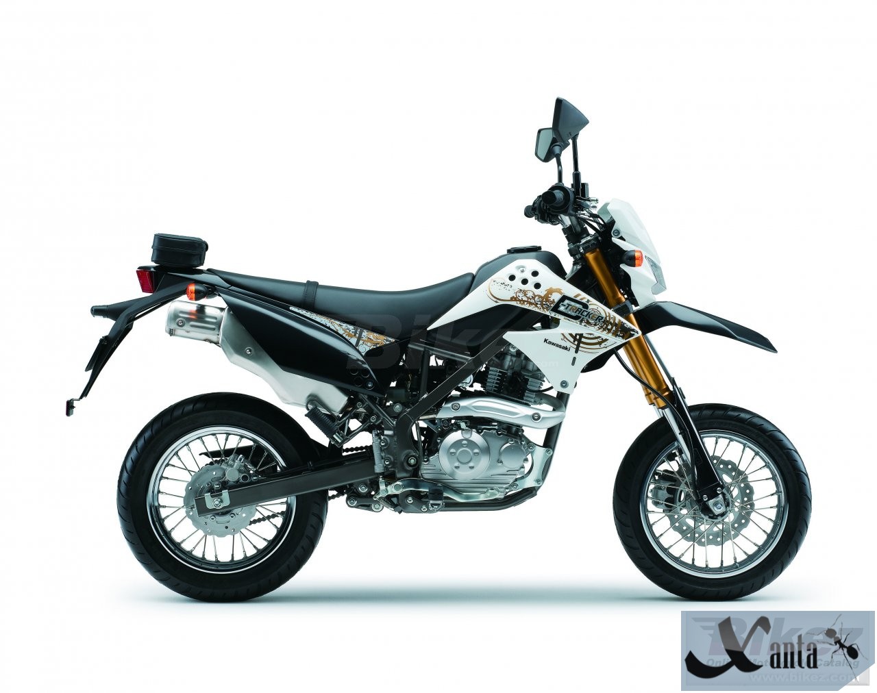 Мотард kawasaki d-tracker 250 — для начинающих в мотокроссе