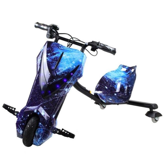 Электроскутер для дрифта razor power rider 360 - отличный велосипед для ваших активных детей