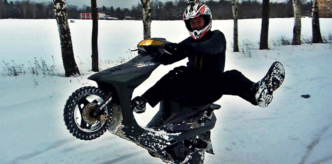 Как завести скутер после зимы?