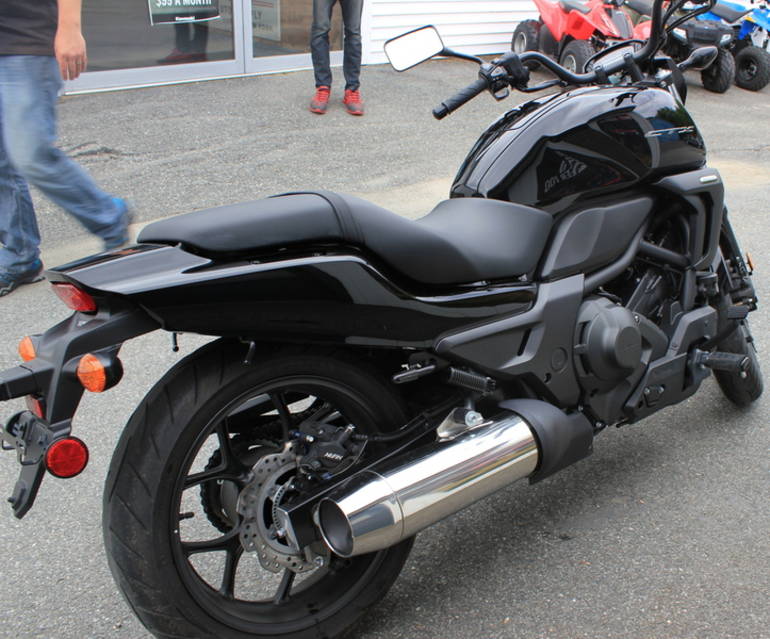 Мотоцикл honda ctx700 - туристический круизер