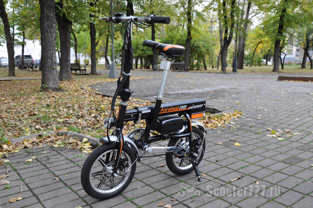 Электровелосипед airwheel r3+: для дела и для развлечений - itc.ua