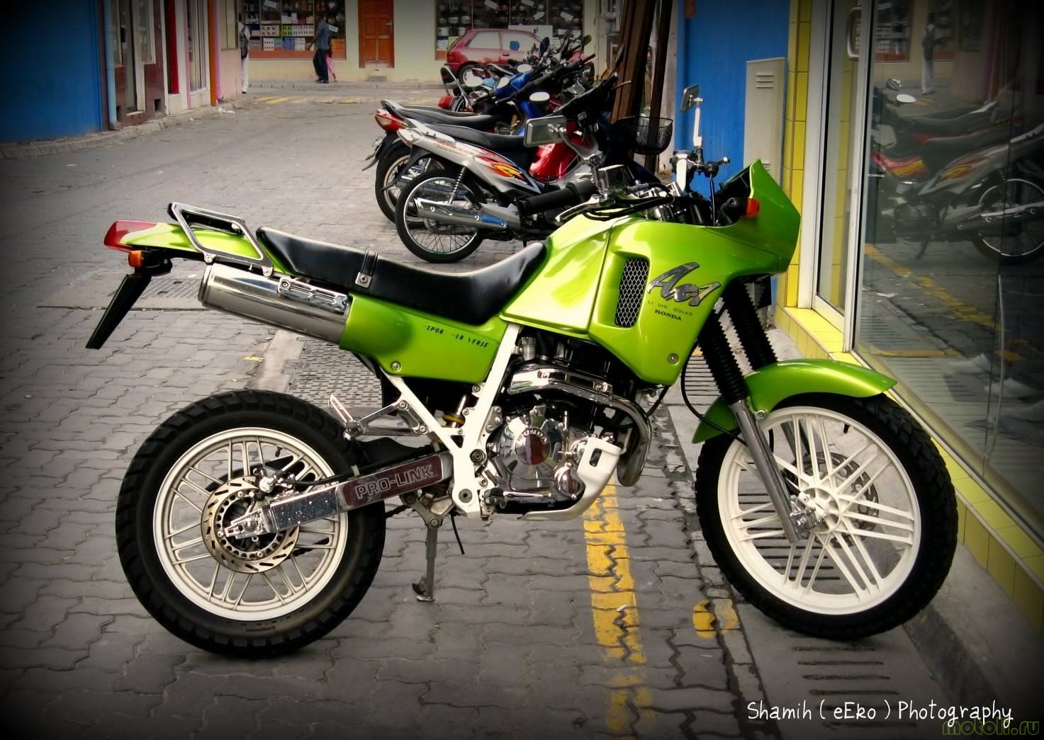 Honda ax-1 - очень надежный мотоцикл-«вседорожник»