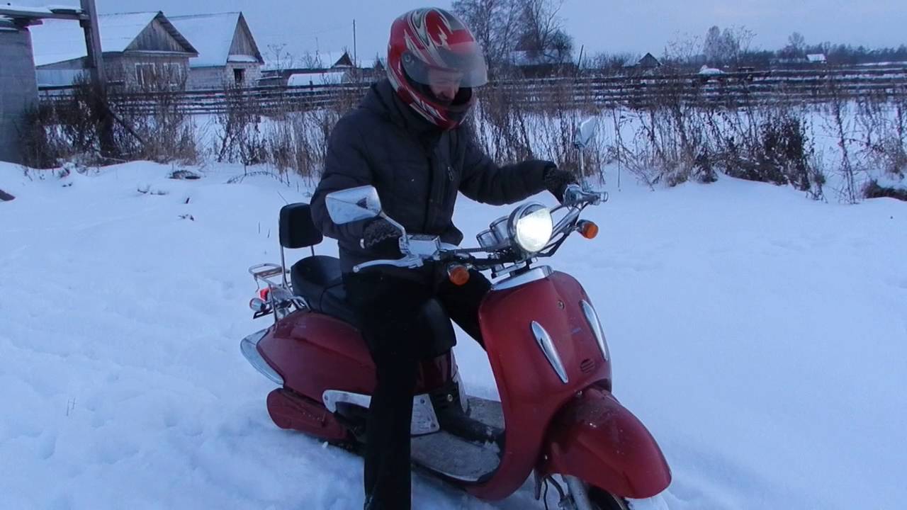 Как правильно подготовить скутер к зимовке в холодном гараже