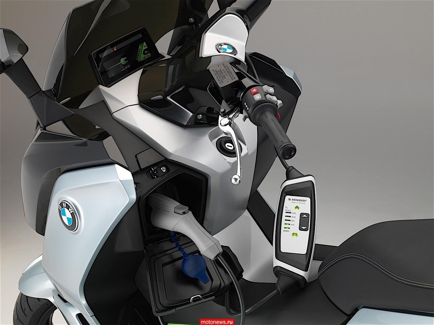 BMW C Еvolution – воплощение инженерного гения в новом электроскутере