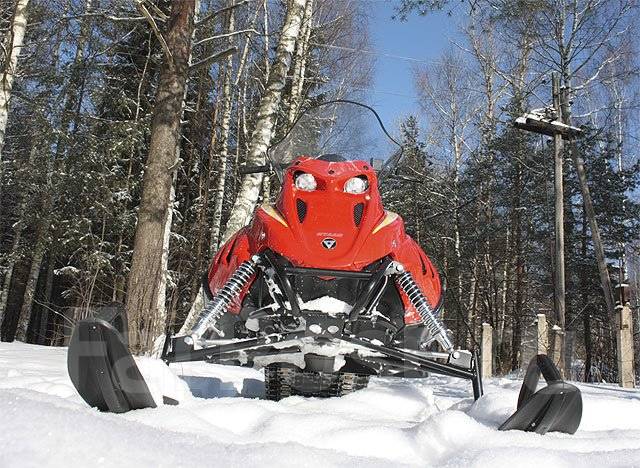 Снегоход каюр — бюджетный снежный скутер