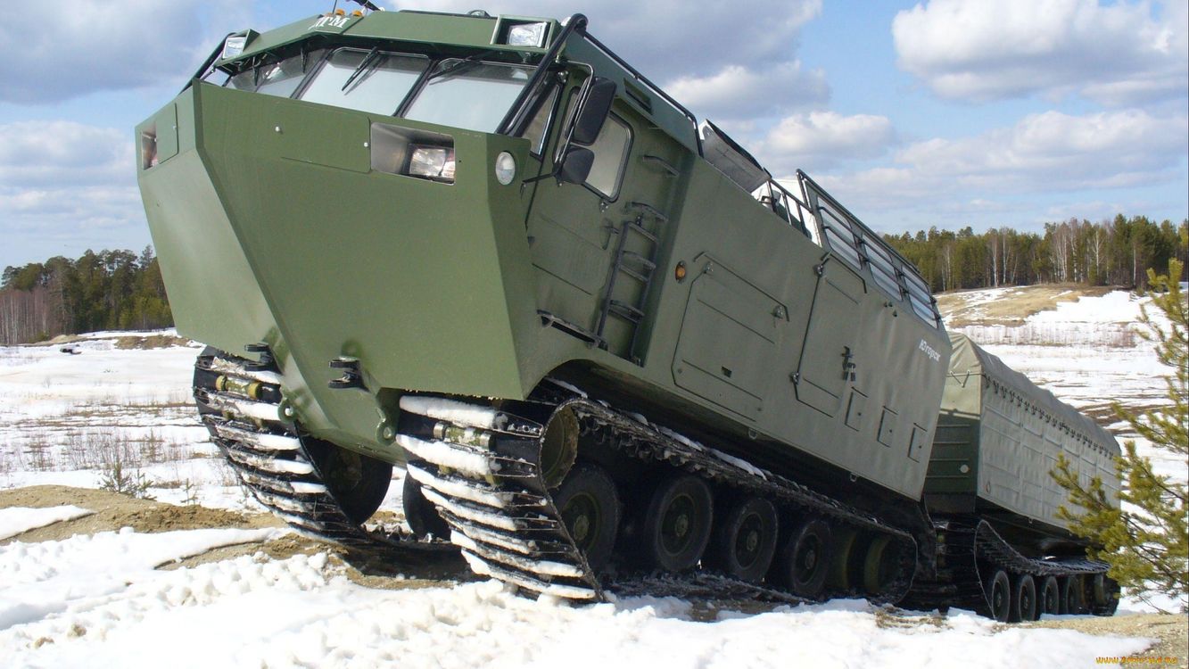 Российские мини снегоболотоходы на колесах сверхнизкого давления