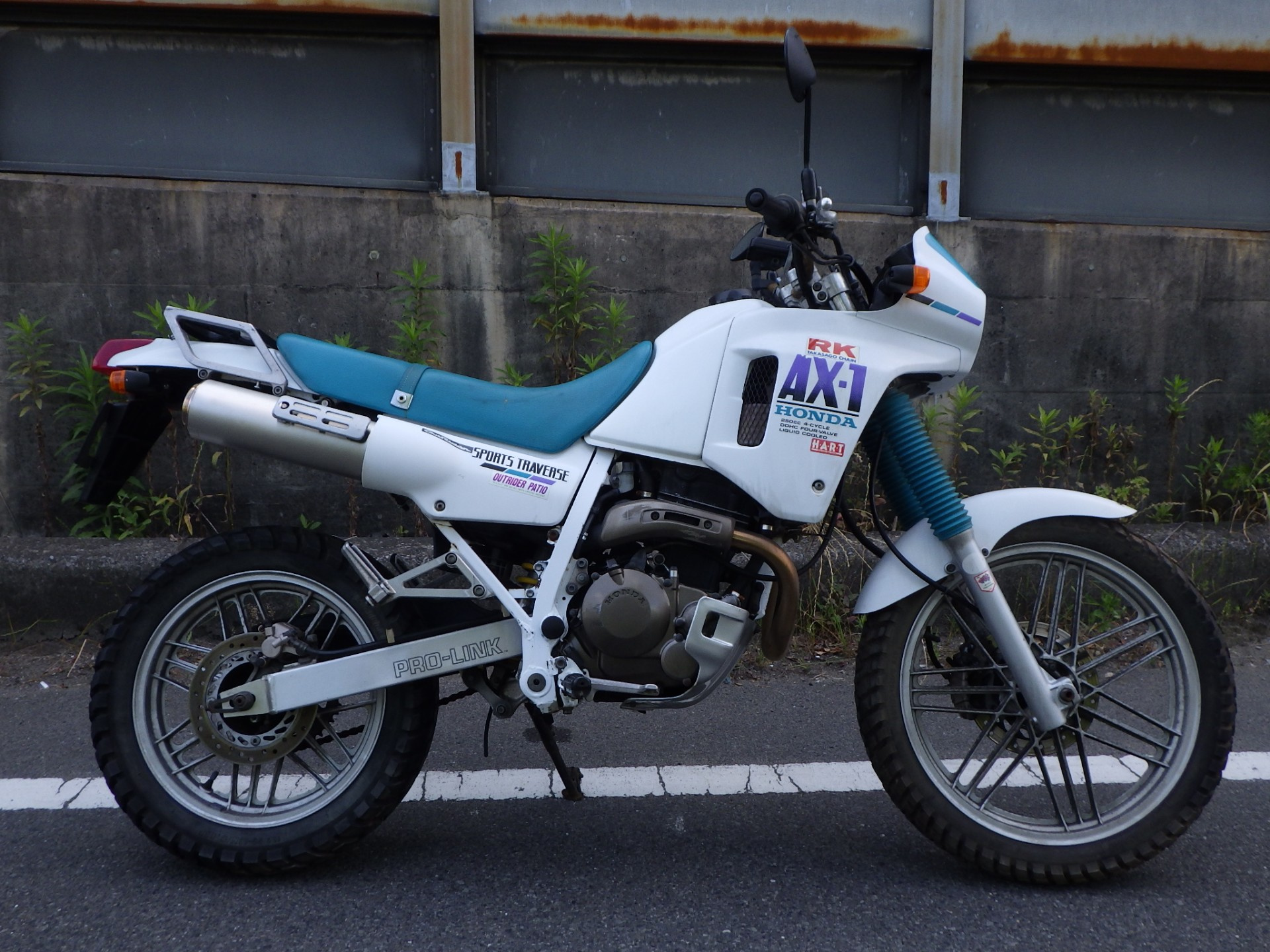 Обзор мотоцикла honda ax-1 (nx 250)