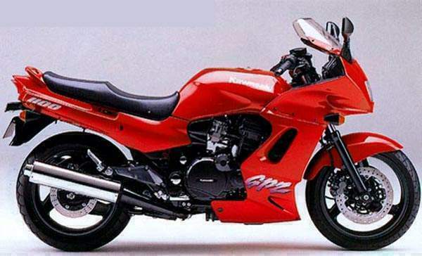 Kawasaki gpz 1100 спортивно — туристический байк