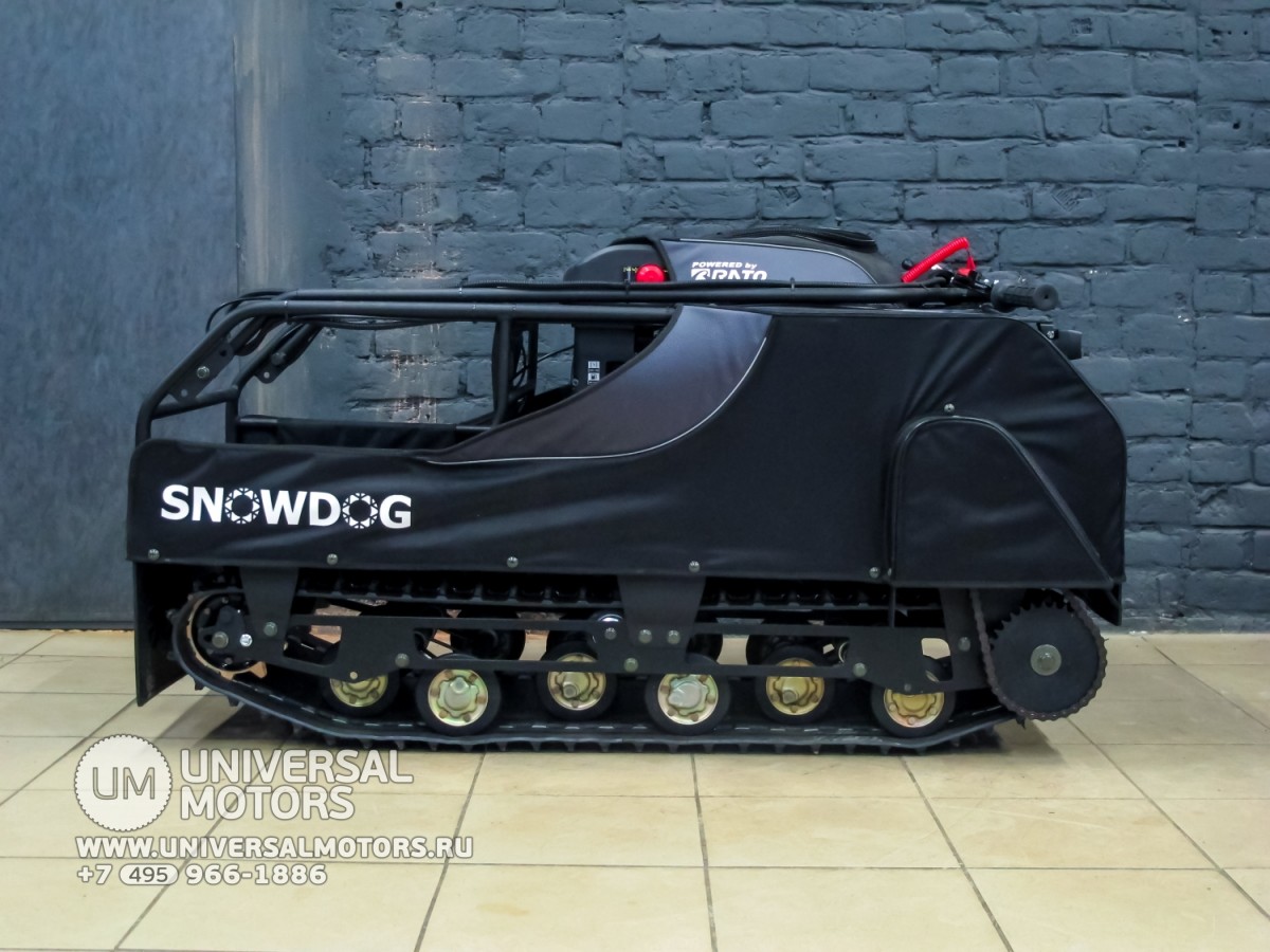 Мотобуксировщики snowdog twin track — baltmotors