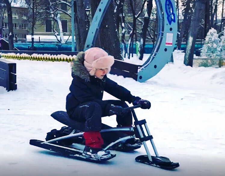 Электроснегокат snowrunner для детей - эндуро блог - обзор