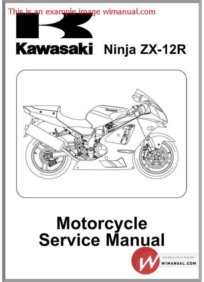 ▷ kawasaki ninja zx-12r manual, kawasaki motorcycle ninja zx-12r service manual (613 pages) | guidessimo.com