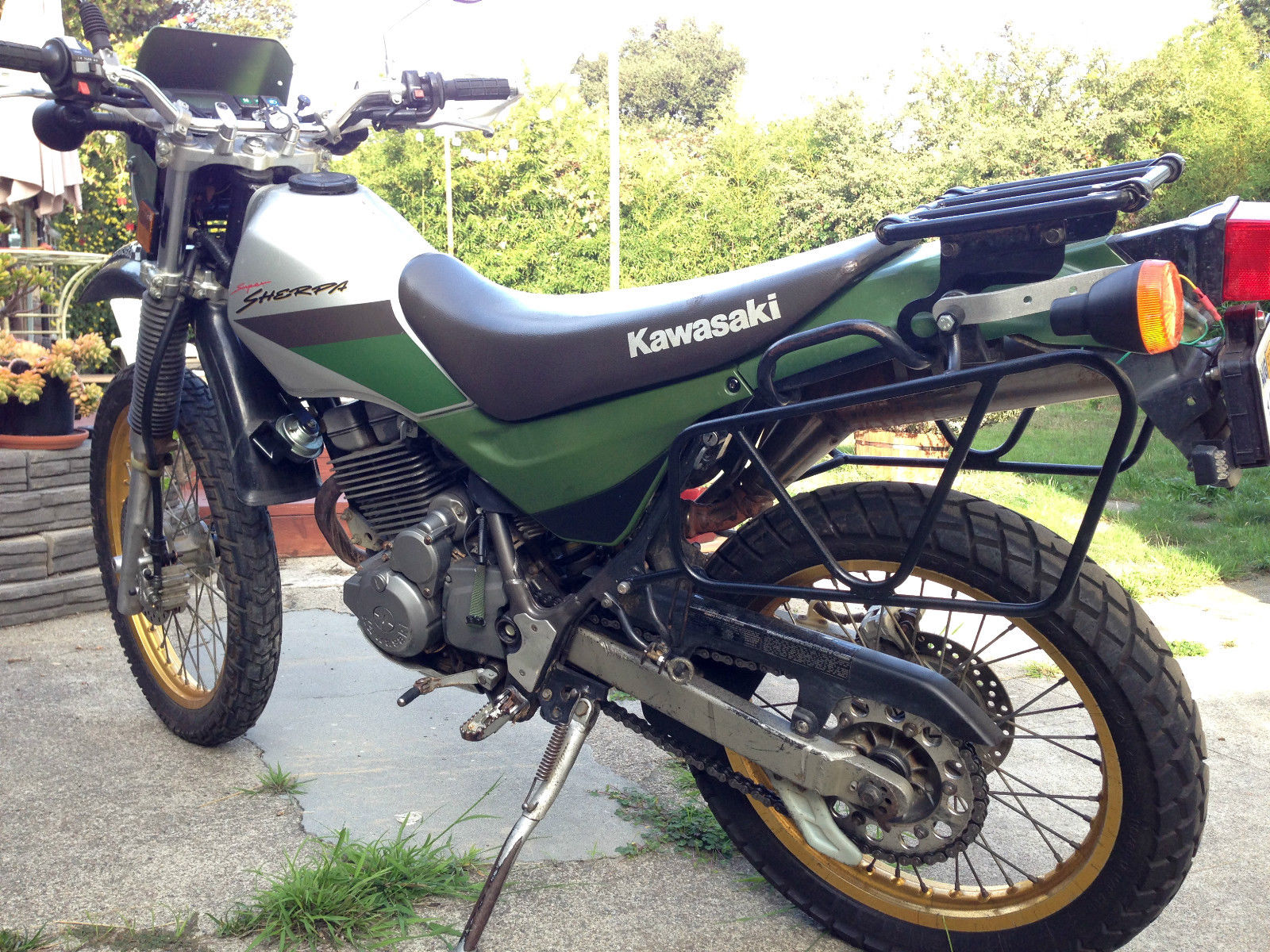 Отзыв мотоцикла kawasaki kl250 super sherpa